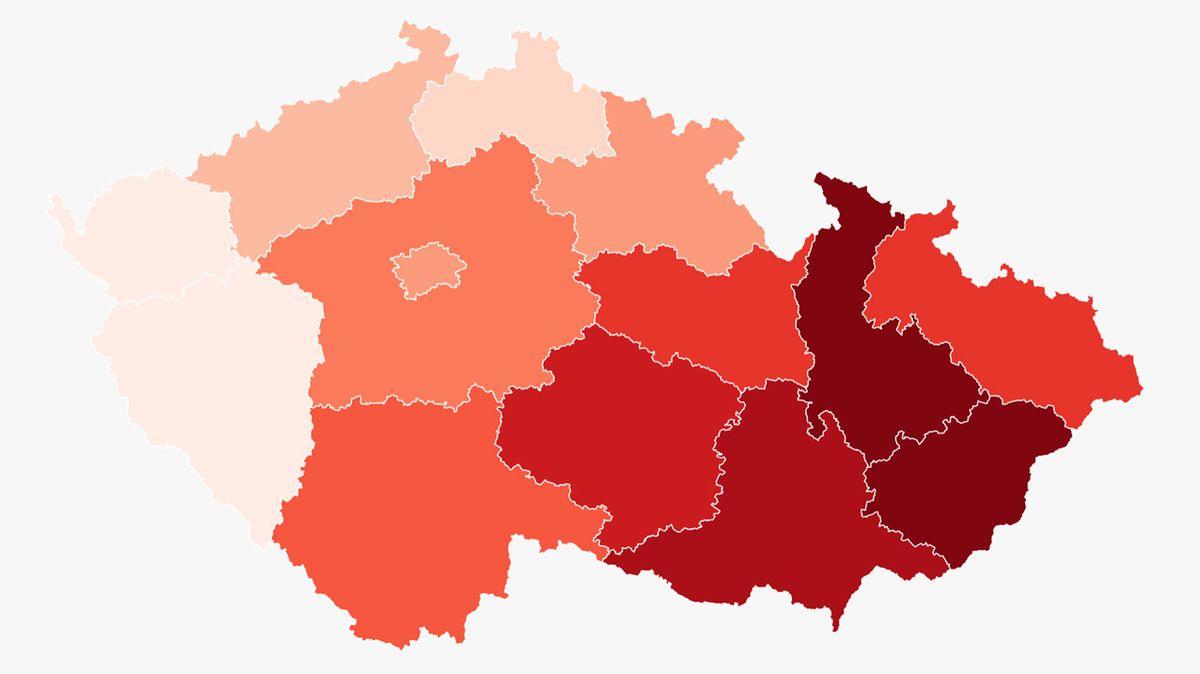 V Česku přibylo 10 967 nově nakažených